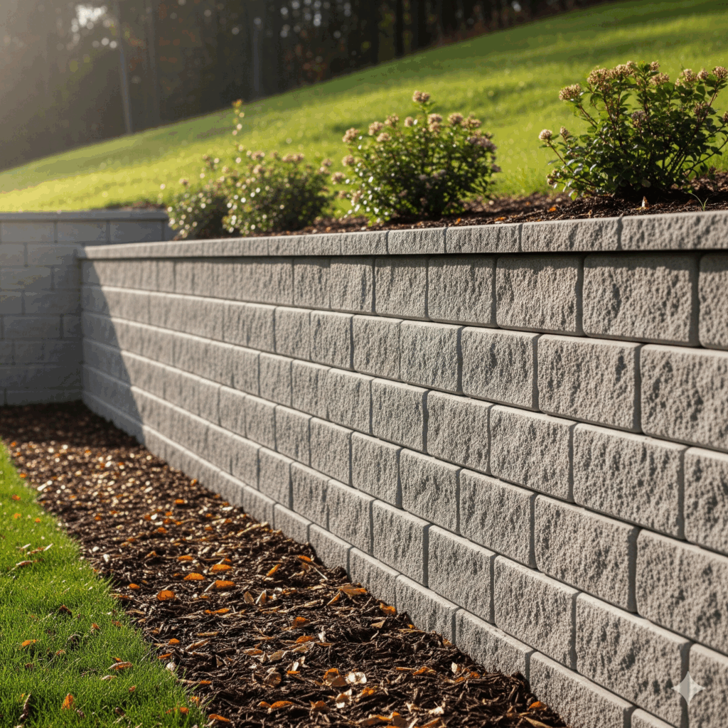 block retaining wall