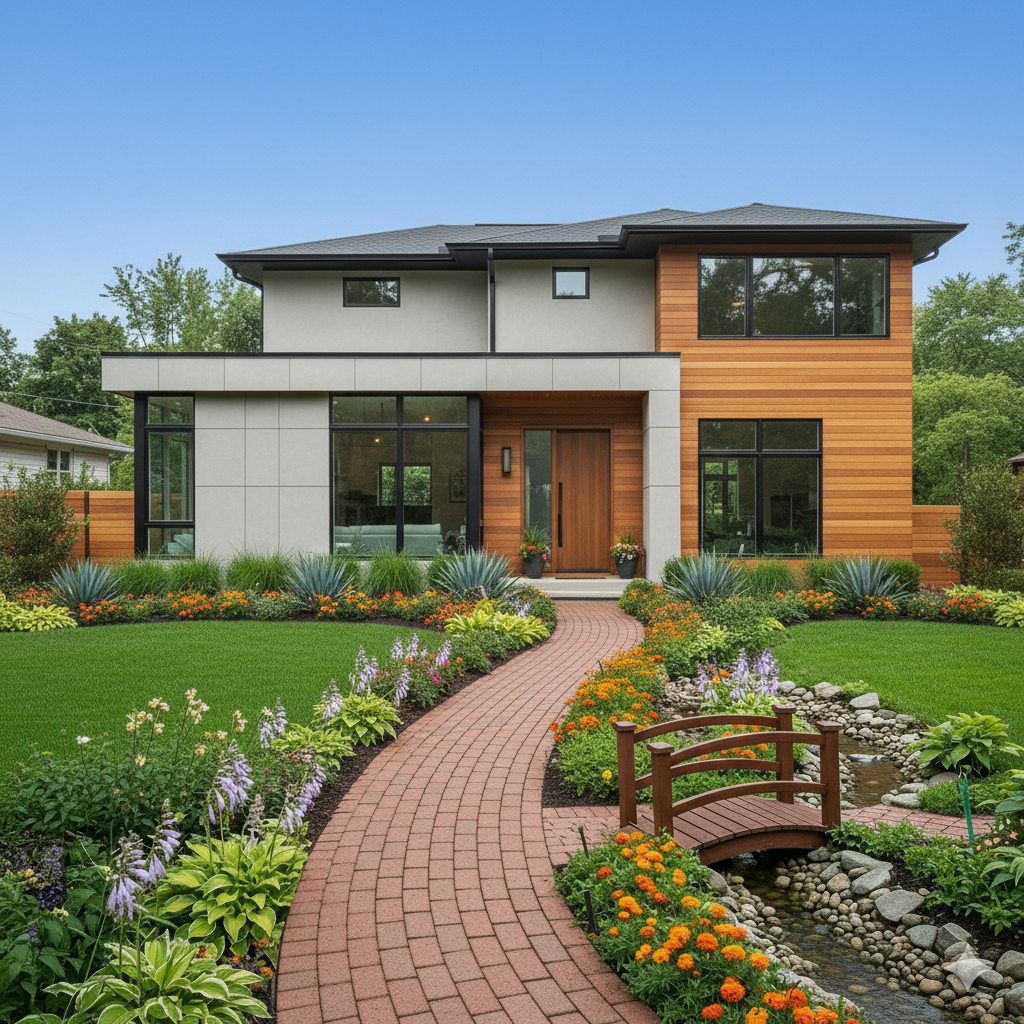 brick walkway
