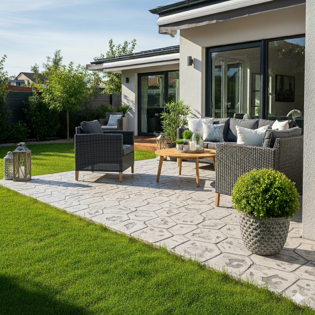 patio stamped
